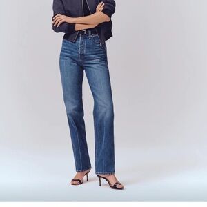 Alex Mill Carla High Rise Straight Jeans